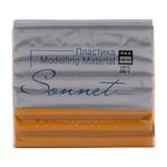Пластика "Sonnet", брус 56 г,металлик, светлое золото