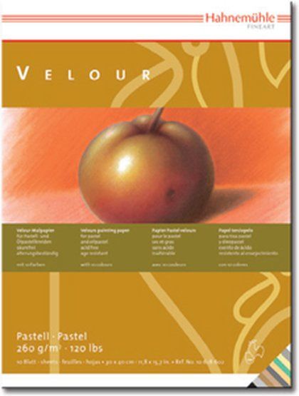 Бумага д/пастели«Velour»,50х70см,260г/м2,10л, охра