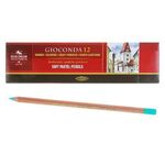 Карандаш пастельный художественный Gioconda "KOH-I-NOOR" 8820/37 12шт/уп, виридоновый зелёный светлый