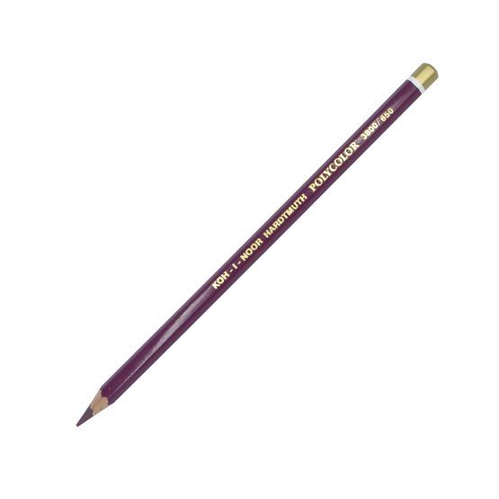 Карандаш художественный цветной Polycolor "KOH-I-NOOR" 3800, 12 шт/уп, инжирный
