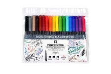 Набор линеров "KOH-I-NOOR" FINELINERS 18цв, ПВХ с подвесом 777021AH01TE